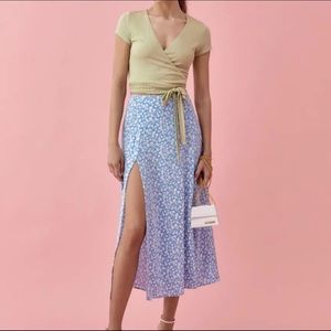 Reformation zoe skirt